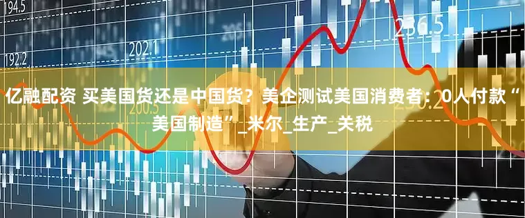 亿融配资 买美国货还是中国货？美企测试美国消费者：0人付款“美国制造”_米尔_生产_关税